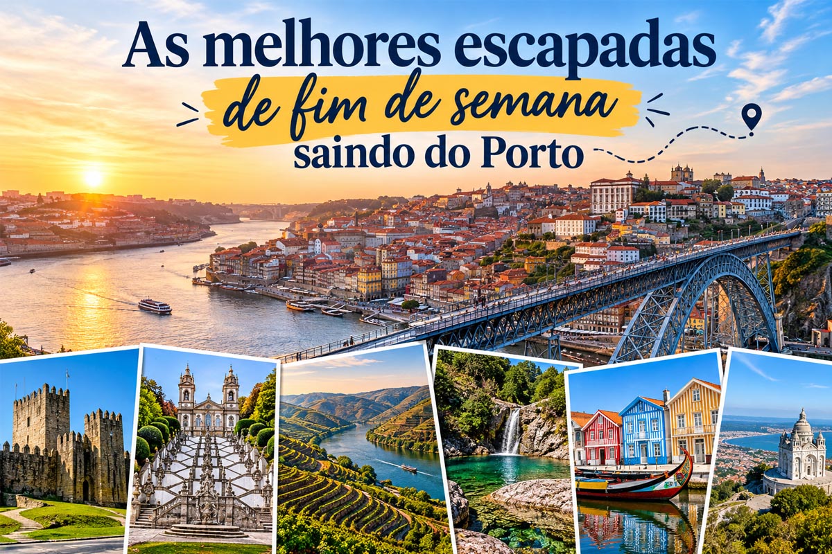 As melhores escapadas de fim de semana saindo do Porto