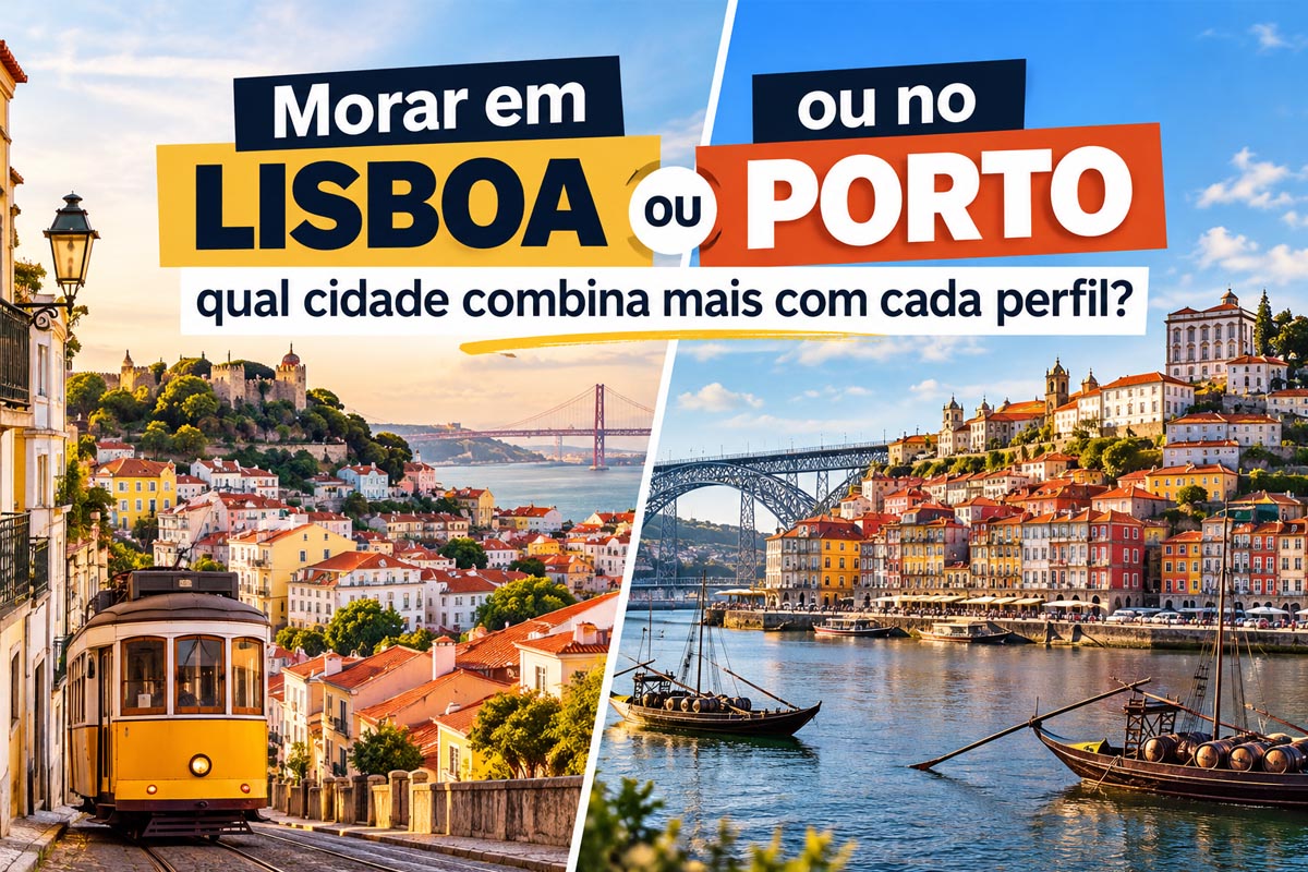 Morar em Lisboa ou no Porto: qual cidade combina mais com cada perfil?