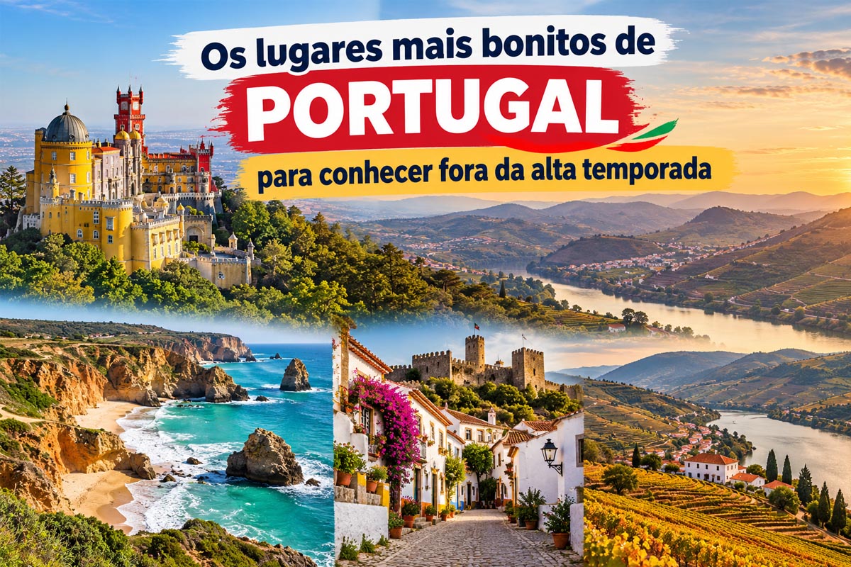 Os lugares mais bonitos de Portugal para conhecer fora da alta temporada