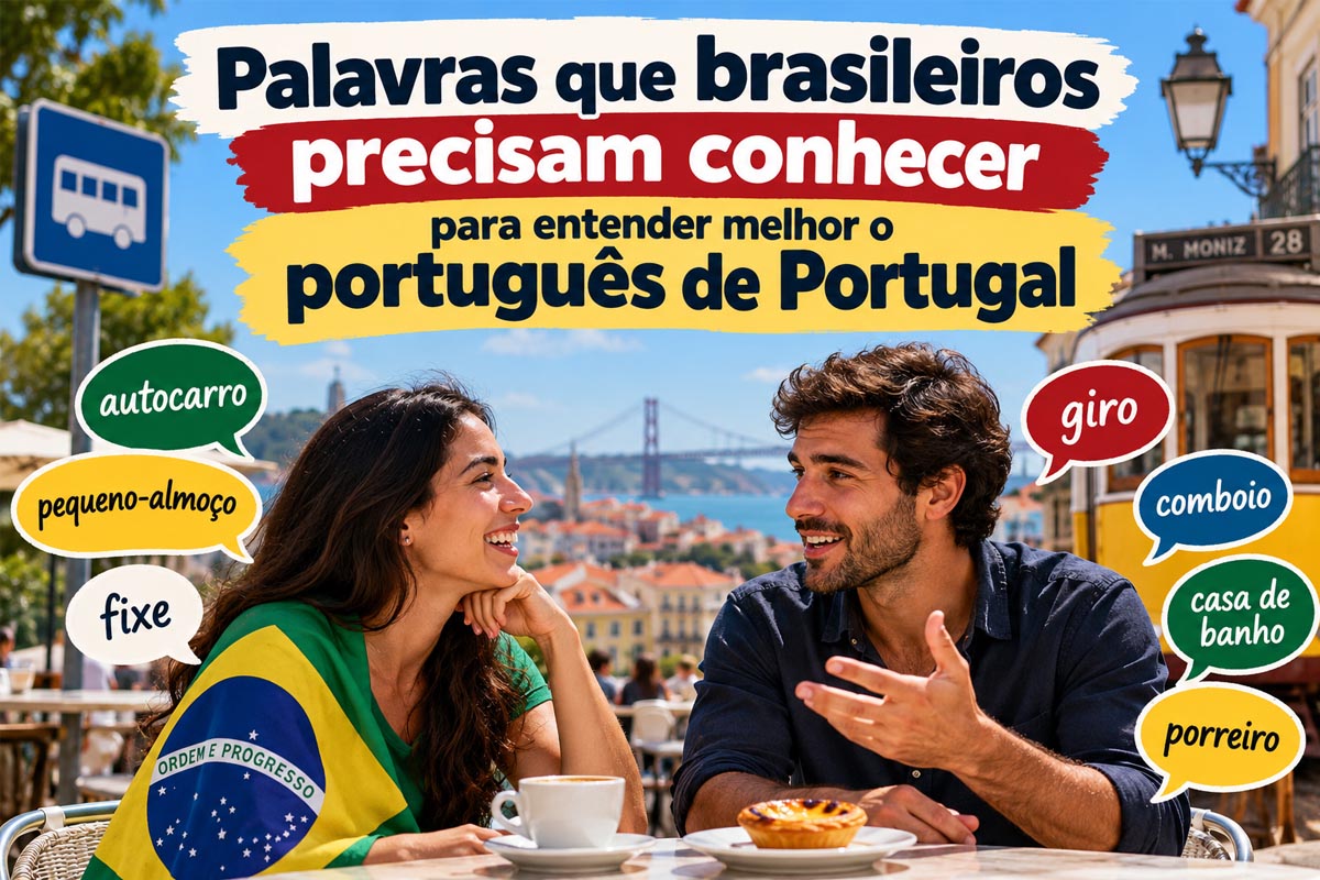Palavras que brasileiros precisam conhecer para entender o português de Portugal