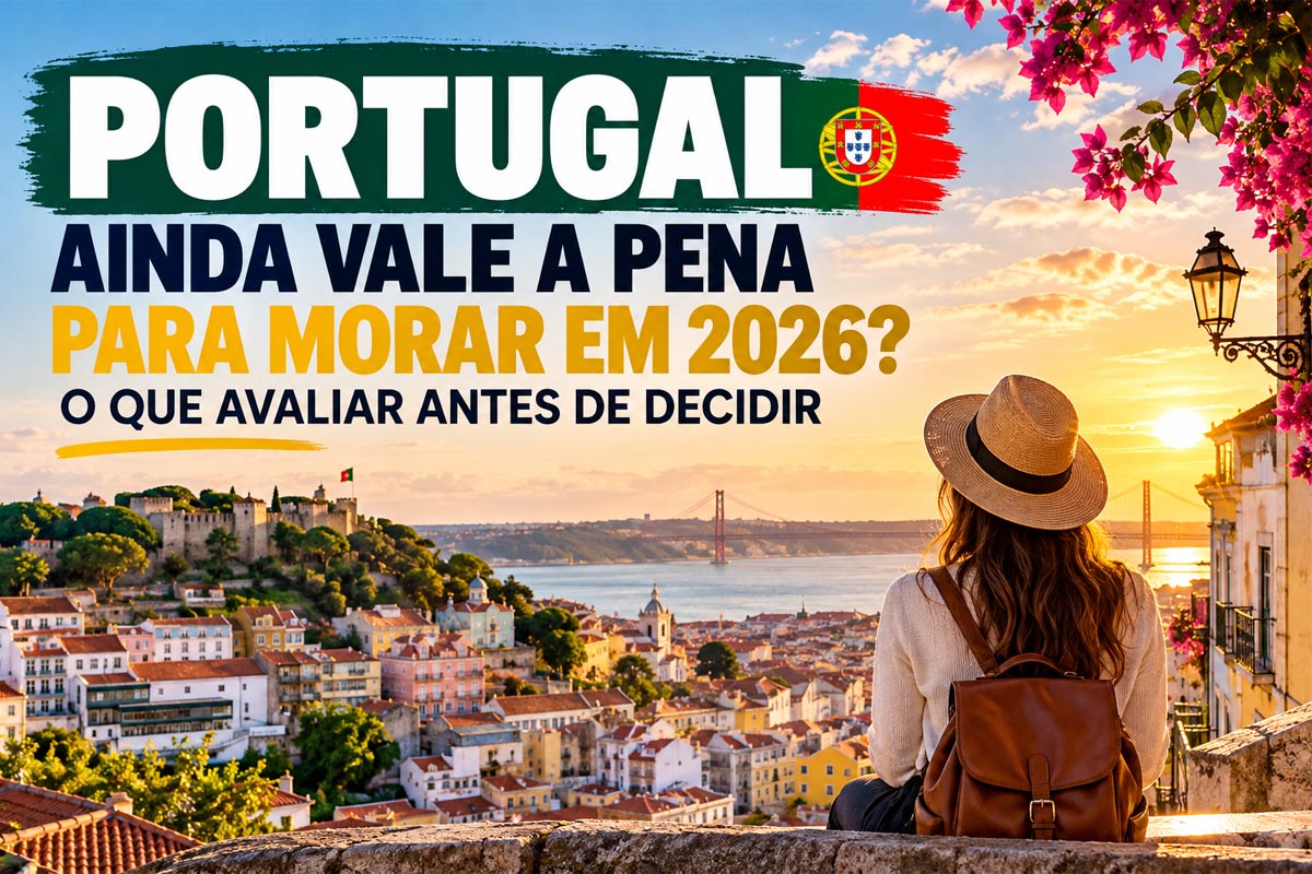 Portugal ainda vale a pena para morar em 2026? O que avaliar antes de decidir