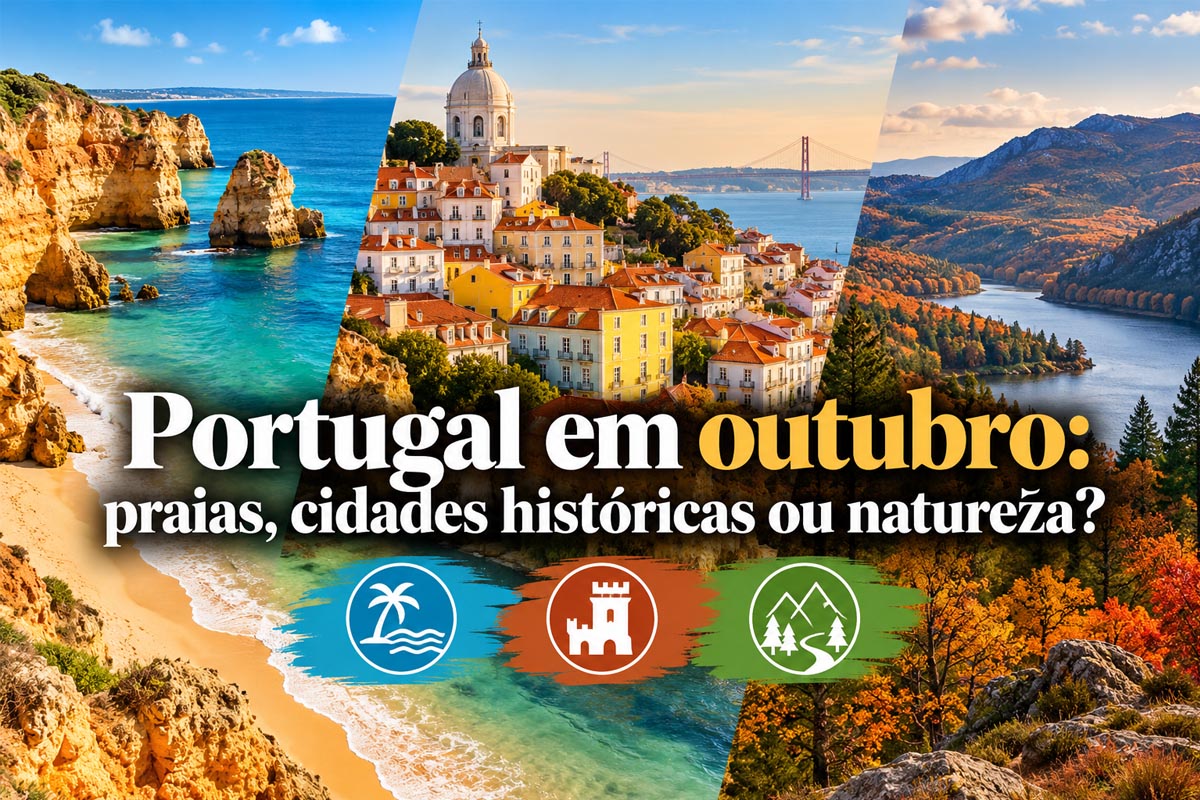 Portugal em outubro: praias, cidades históricas ou natureza?