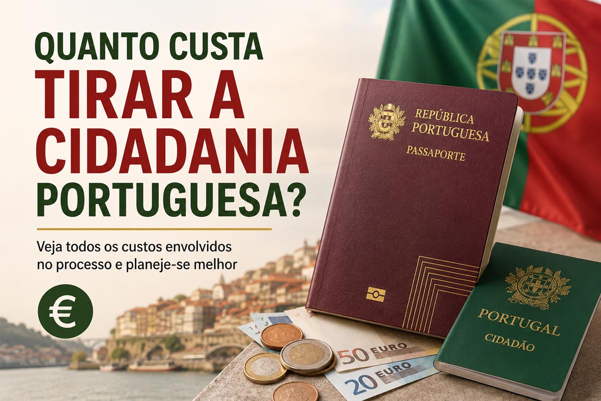 Quanto custa tirar cidadania portuguesa?